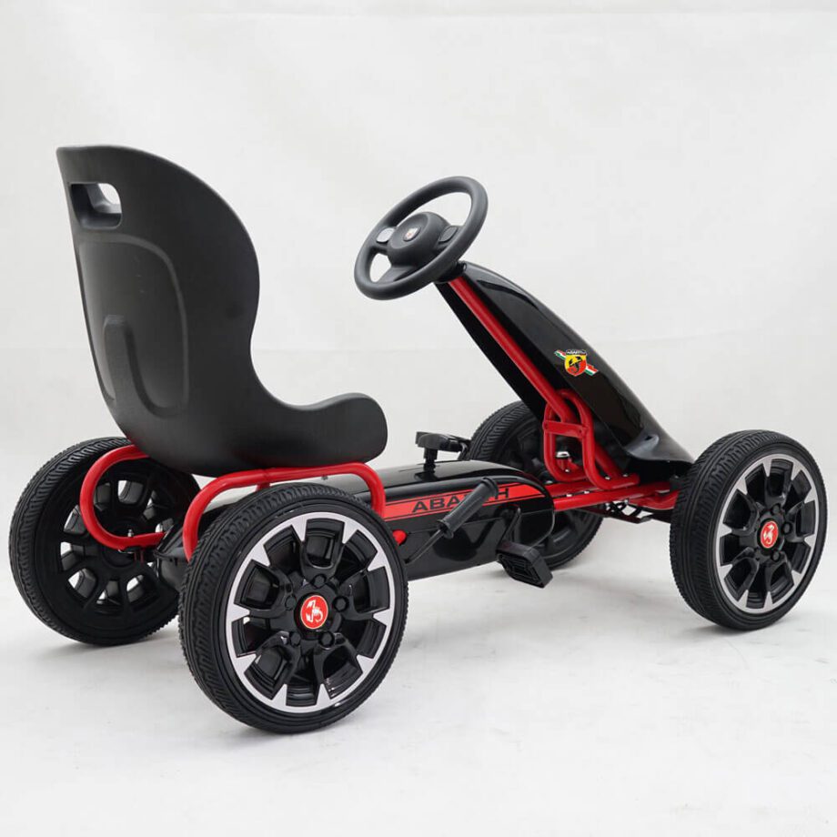 Kart cu pedale pentru copii Abarth pb9388a roti supma cauciuc EVA