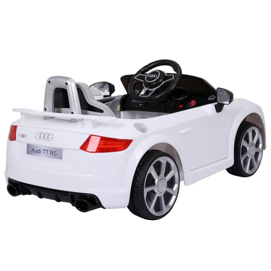 Masinuta electrica Audi TT alba copii