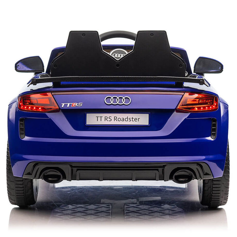 Masinuta electrica copii Audi TT albastru roti cauciuc eva