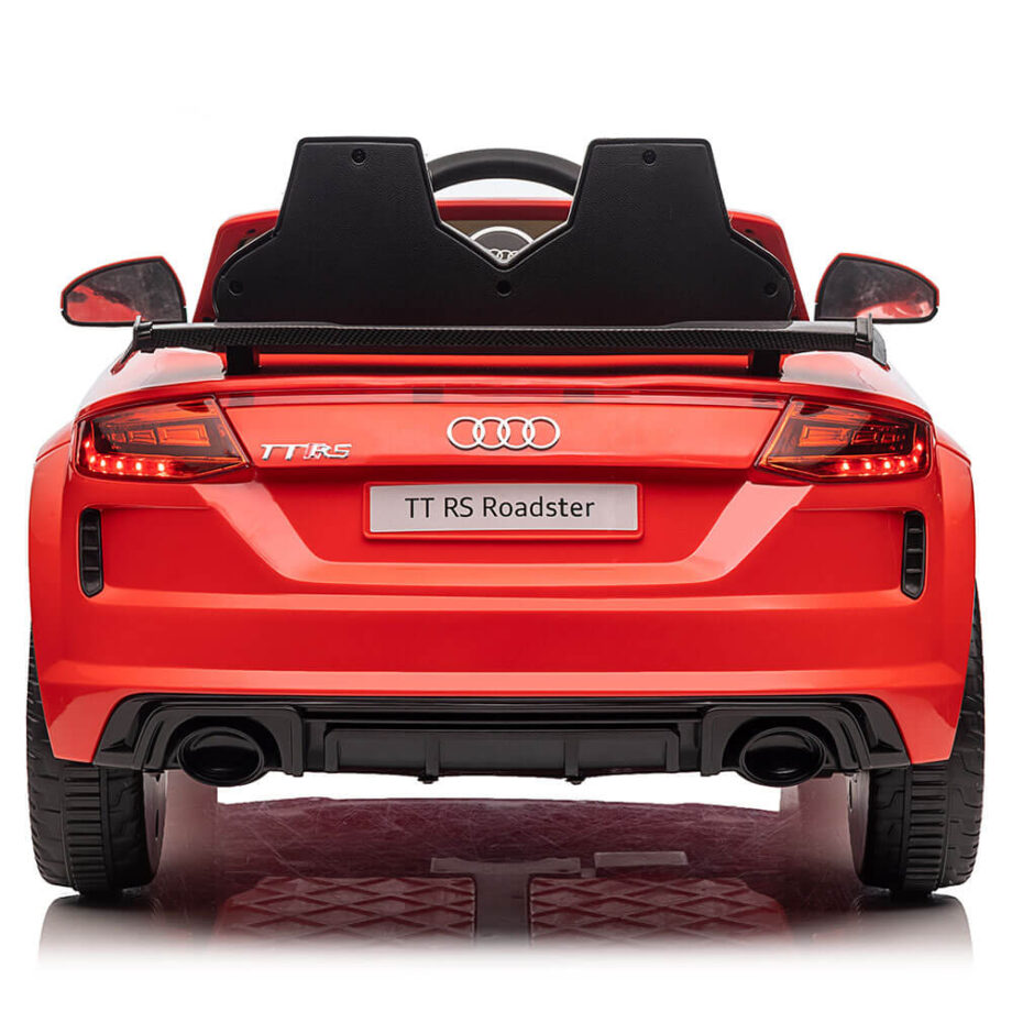Masinuta electrica copii Audi TT rosu roti cauciuc eva