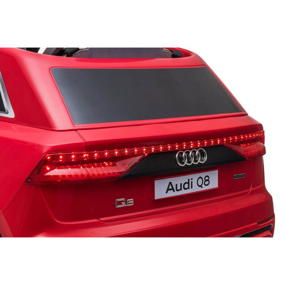 Masinuta electrica Audi Q8 spate rosu