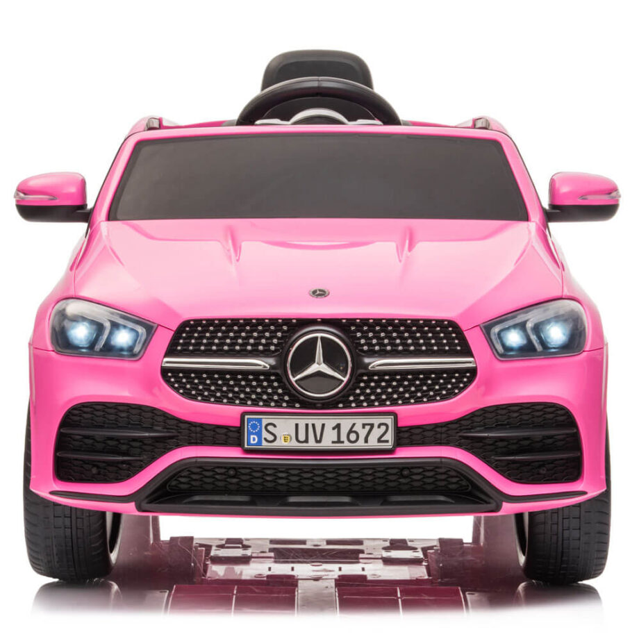 Masinuta electrica Mercedes GLE 450 roz fetite acumulatori