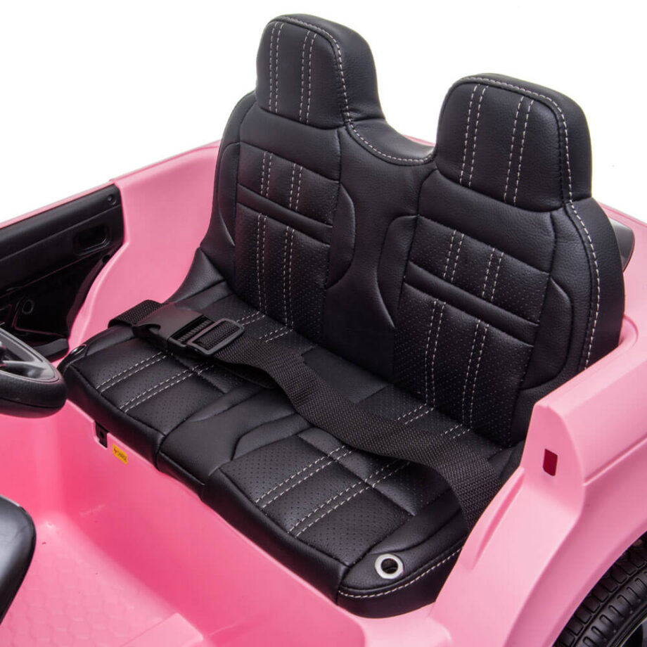 Masinuta electrica pentru copii fetite RANGE ROVER EVOQUE roz DK RRE99 Pink scaun piele ecologica