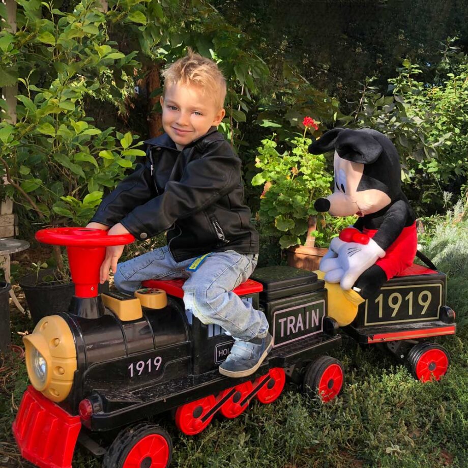 Tren electric pentru copii acumulatori vagoane locomotiva