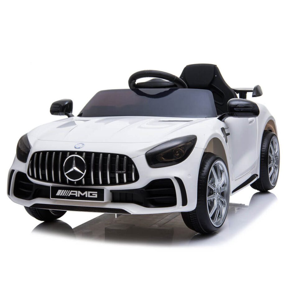 Masinuta electrica copii Mercedes AMG GTR alba