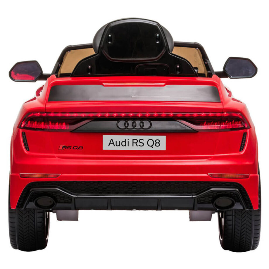 Masinuta electrica copii Audi Q8 RS HL518 rosu roti cauciuc EVO