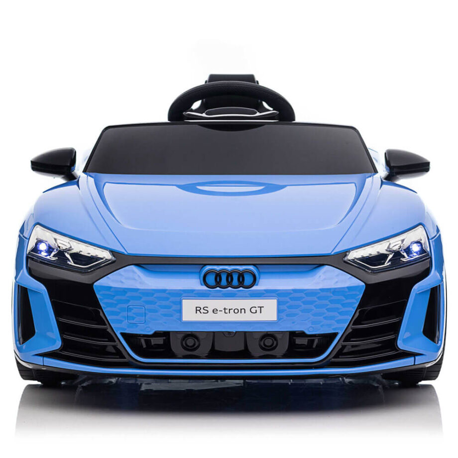 Masinuta electrica copii Audi RS e tron QLS 6888 albastru cu acumulatori baterie