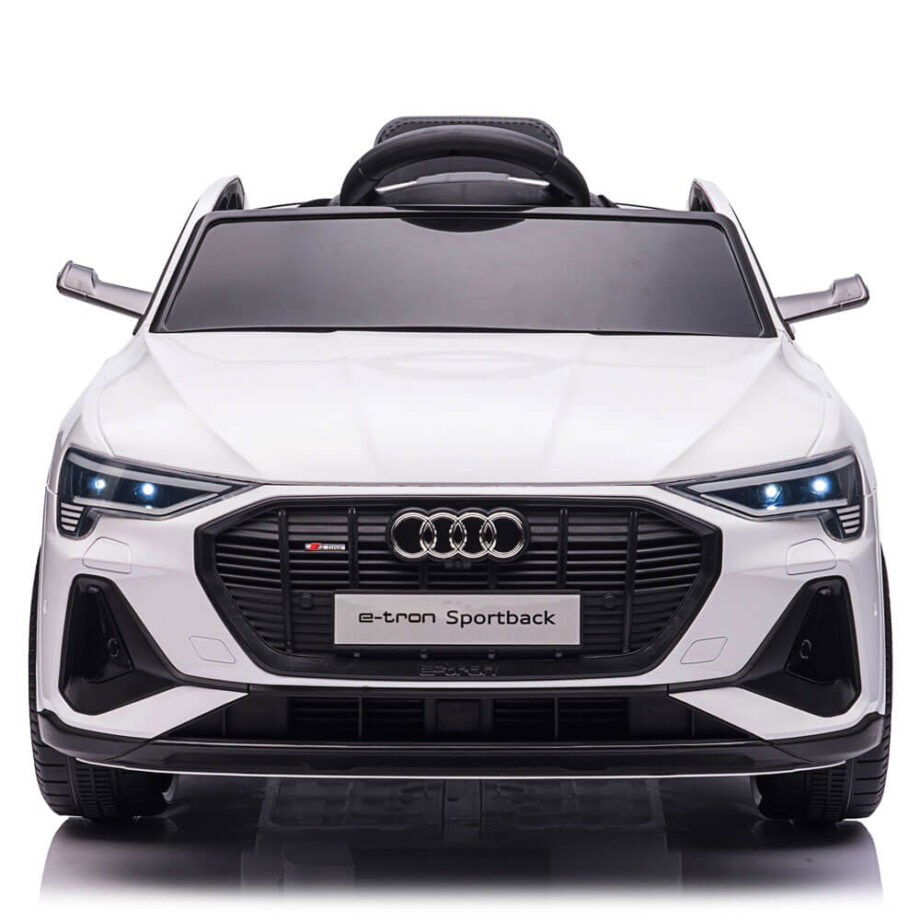 Vehicule electrice copii Audi e tron Sportback QLS 6688 alb COCO TOYS