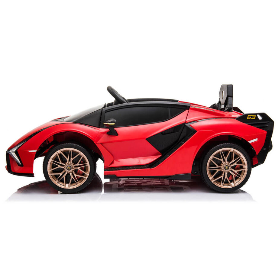 Masinuta electrica copii Lamborghini Sian rosu