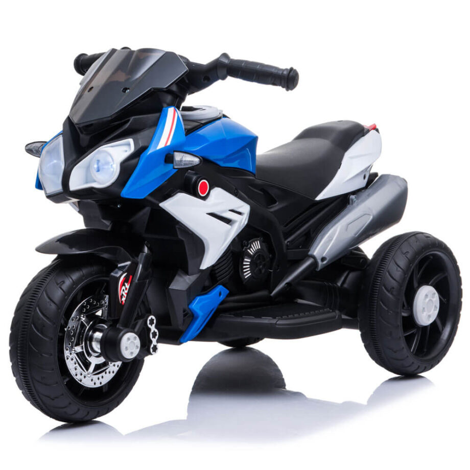 Motocicleta electrica copii QLS 801 albastra