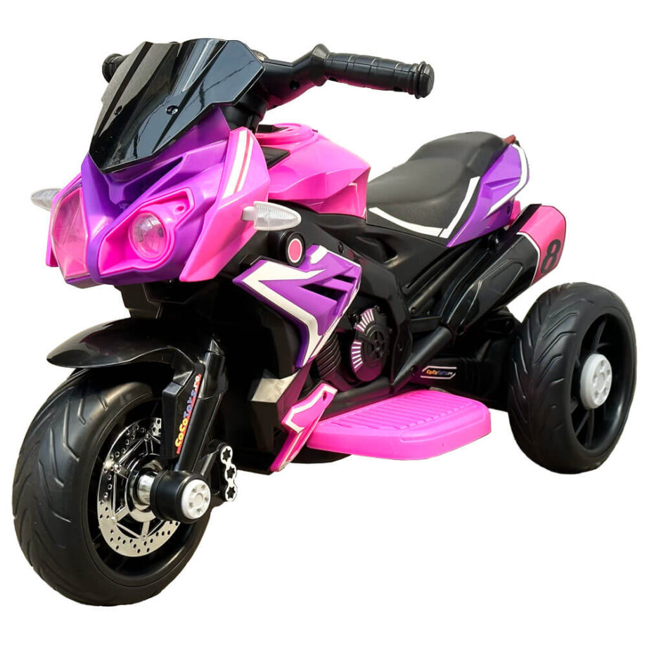 Motocicleta electrica copii QLS 801 roz mov