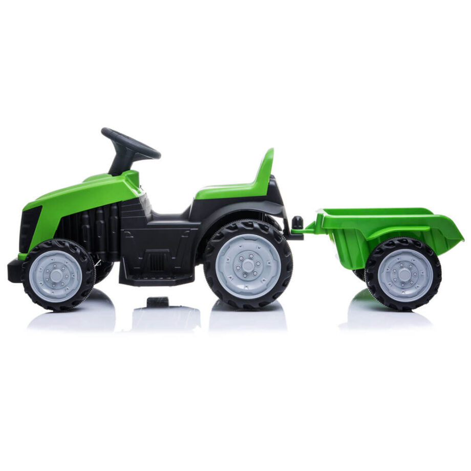 Tractor electric pentru copii 2 3 4 5 6 ani TR1908T verde