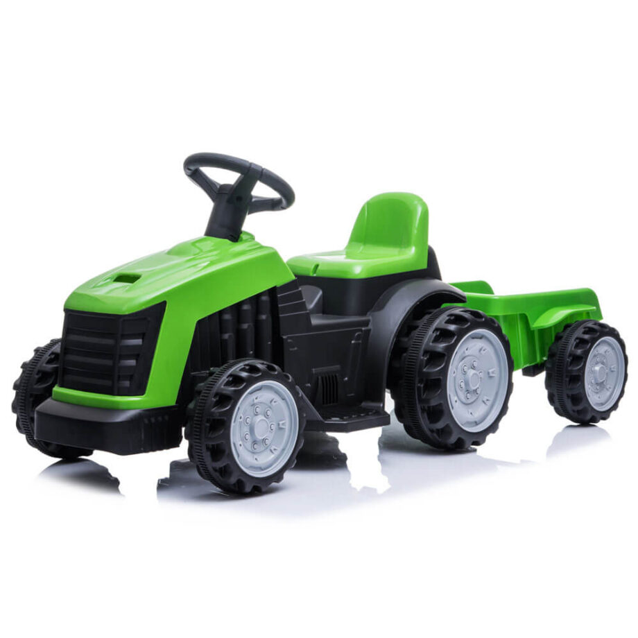 Tractor electric pentru copii TR1908T verde