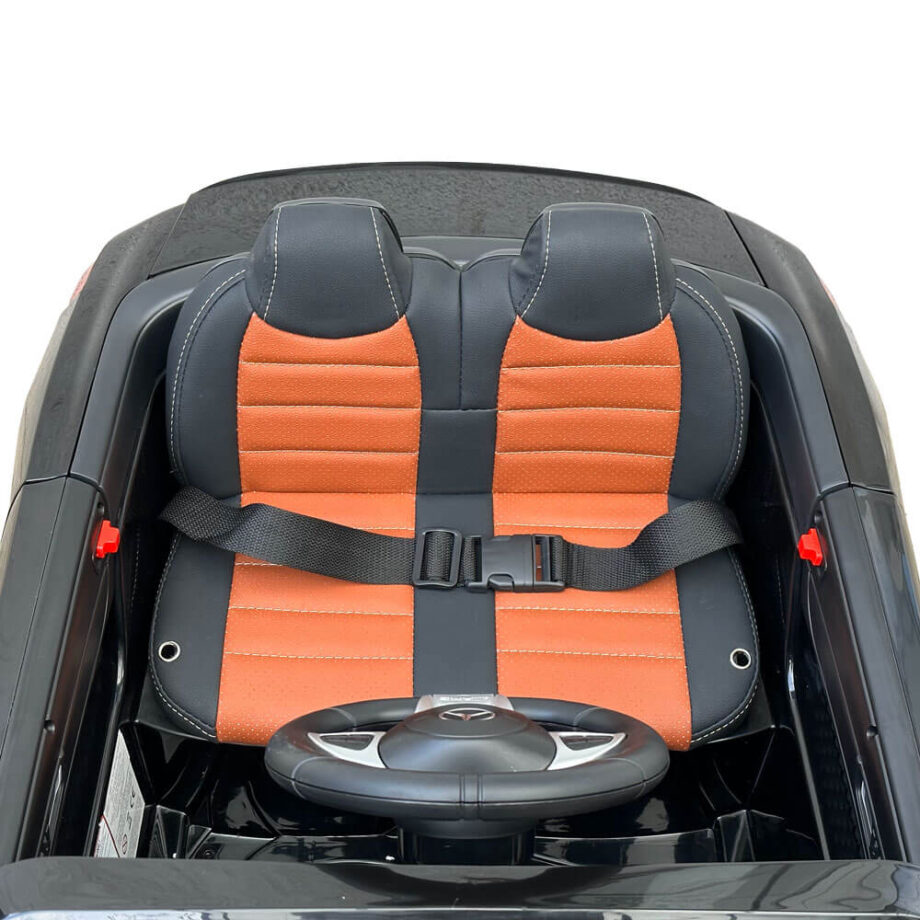 Masinuta electrica copii Mercedes SL 65 AMG XMX602 scaun piele ecologica