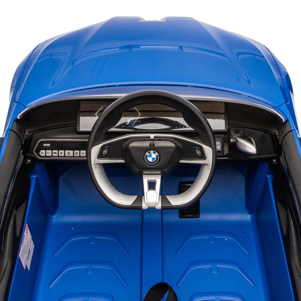 Masinuta electrica copii BMW i4 bord lumini sunete JE 1009