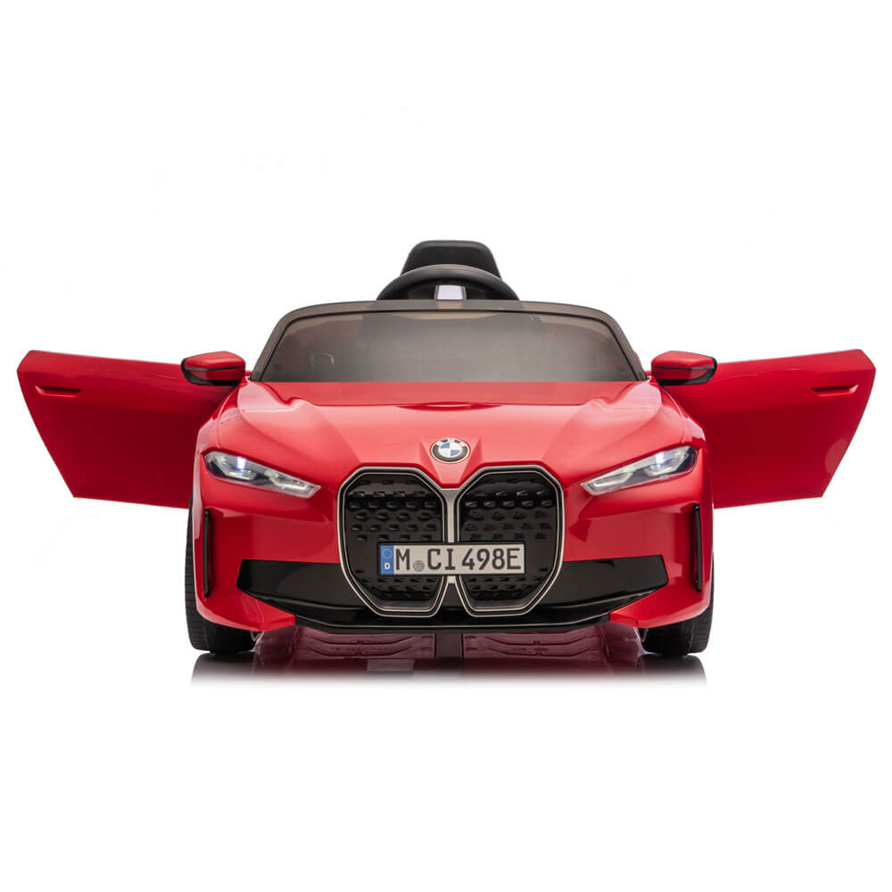 Masinuta electrica copii BMW i4 rosie mp3 player JE1009