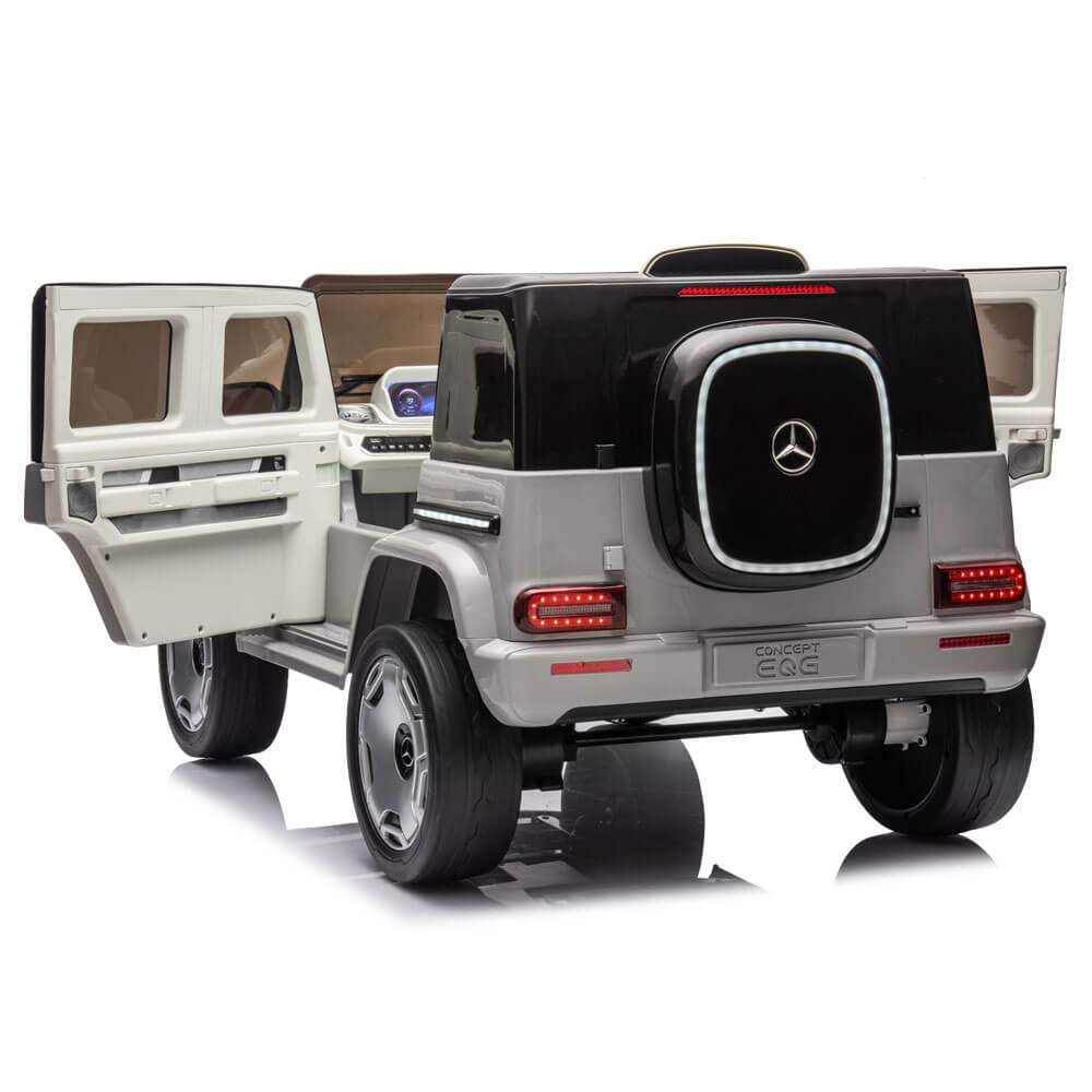 Masinuta electrica pentru copii Mercedes EQG Concept JJ2088 gri usi cu deschidere