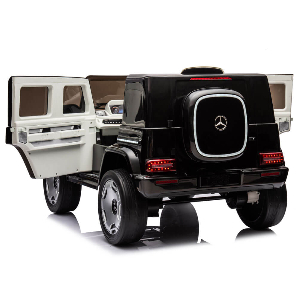 Masinuta electrica pentru copii Mercedes EQG Concept JJ2088 negru usi cu deschidere
