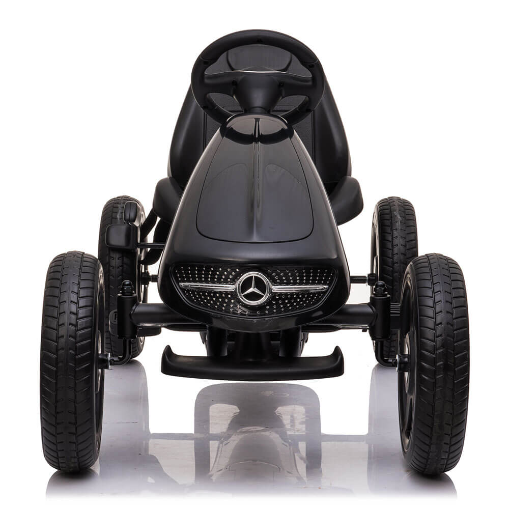 Kart cu pedale pentru copii 3 4 5 6 7 ani Mercedes XMX610 negru