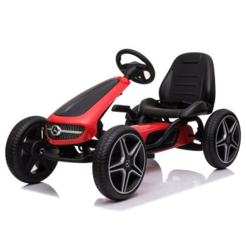Kart cu pedale pentru copii Mercedes XMX610 rosu