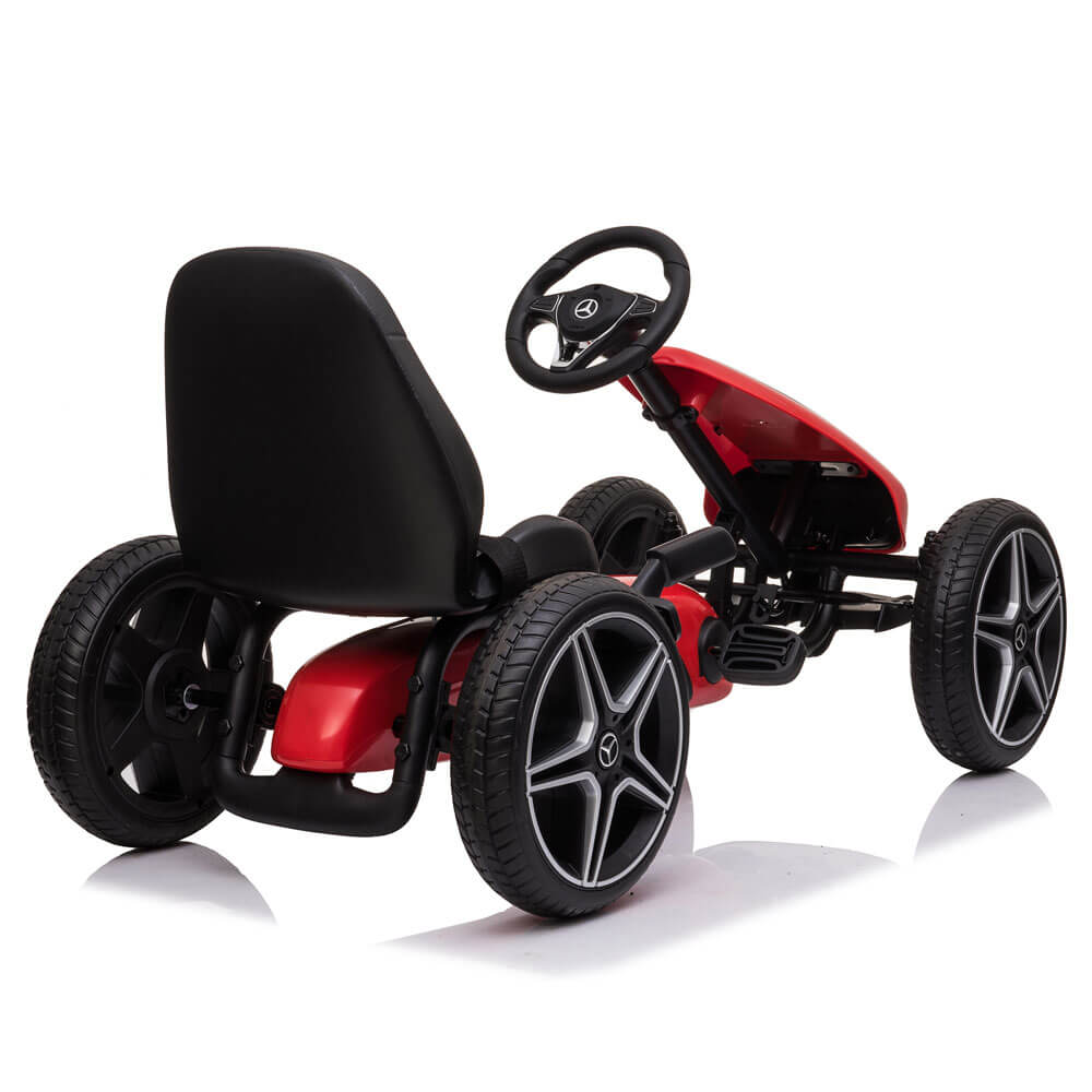 Kart cu pedale pentru copii Mercedes XMX610 rosu COCO TOYS