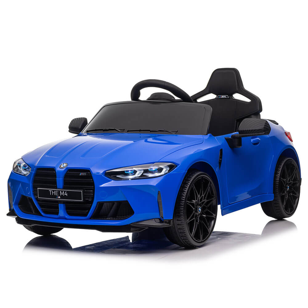 Masinuta electrica pentru copii BMW M4 COCO TOYS albastra