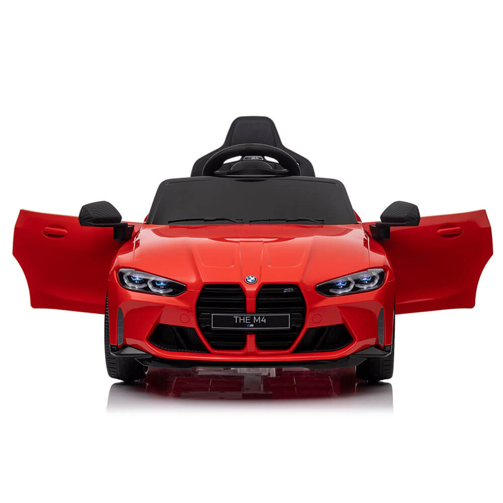 Masinuta electrica pentru copii BMW M4 COCO TOYS rosie usi care se deschid