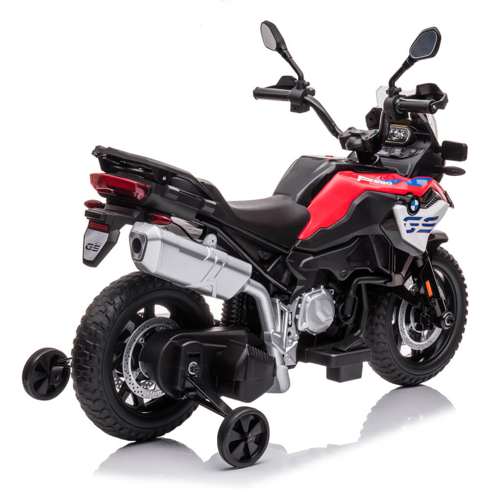 Motocicleta electrica pentru copii BMW F850GS COCO TOYS rosie acumulator baterie 12 Volti
