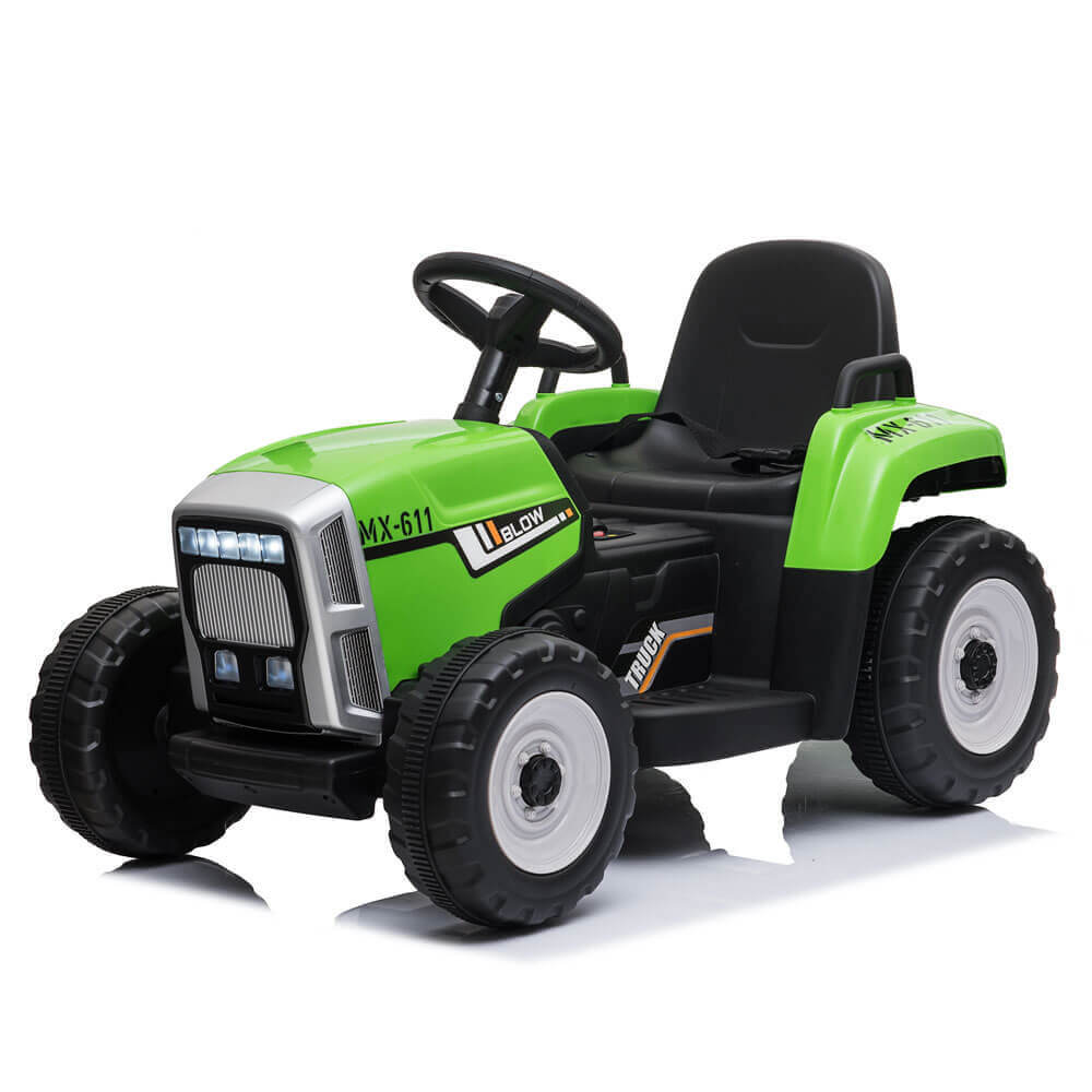 Tractor electric pentru copii XMX 611 COCO TOYS verde acumulator