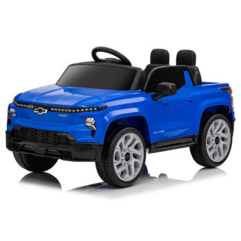 Masinuta electrica pentru copii Chevrolet Silverado COCO TOYS HZB 1188 albastra cu telecomanda
