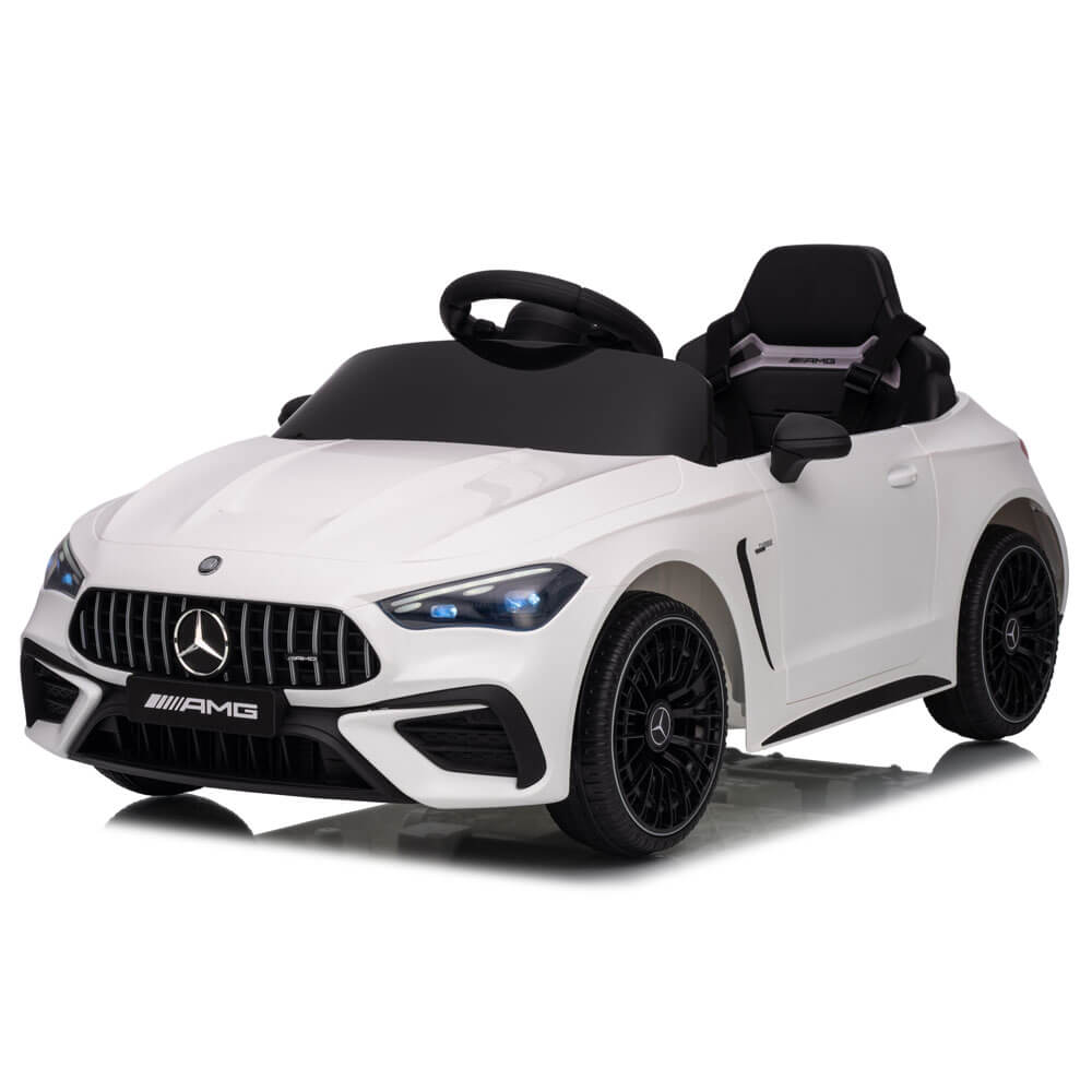 Masinuta electrica pentru copii Mercedes CLE 53 AMG COCO TOYS cadou pentru copii de 1 2 3 ani alb Standard 6 Volti