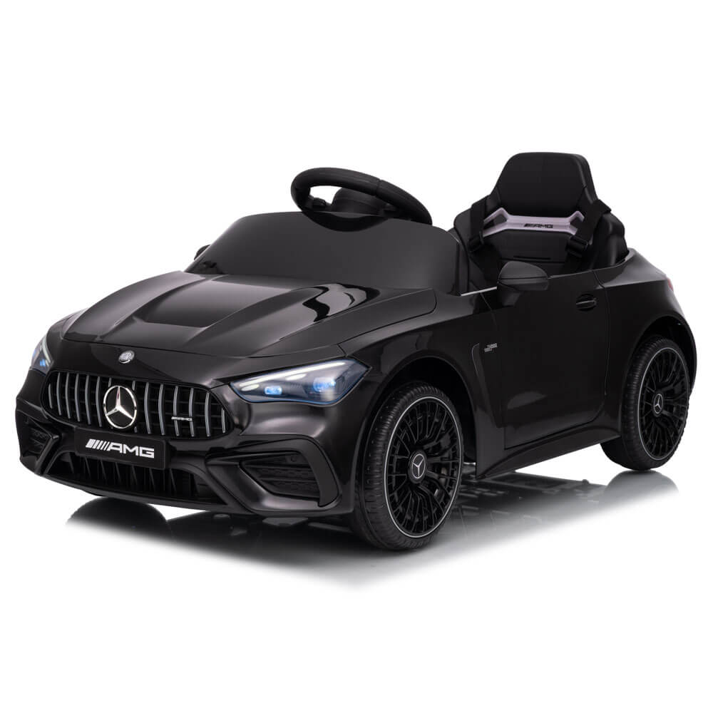 Masinuta electrica pentru copii Mercedes CLE 53 AMG COCO TOYS cadou pentru copii de 1 2 3 ani negru standard 6 Volti