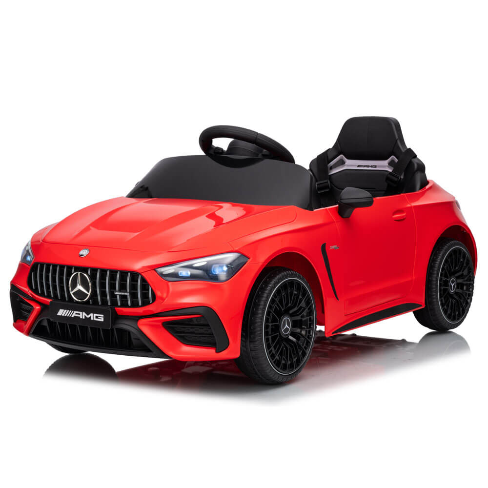 Masinuta electrica pentru copii Mercedes CLE 53 AMG COCO TOYS cadou pentru copii de 1 2 3 ani rosu Standard 6 Volti