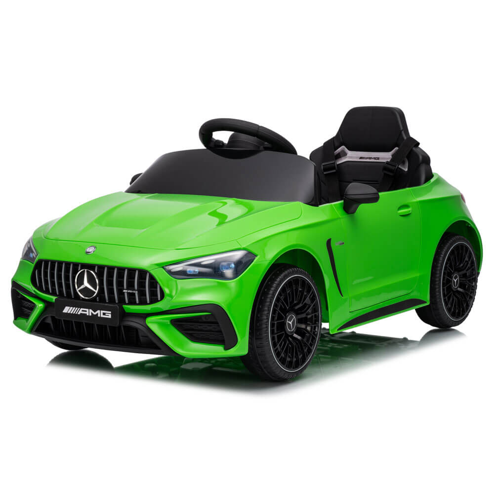 Masinuta electrica pentru copii Mercedes CLE 53 AMG COCO TOYS cadou pentru copii de 1 2 3 ani verde Premium 6 Volti