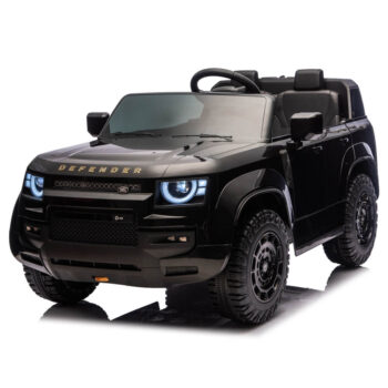 Masinuta electrica pentru copii Land Rover Defender Octa TR2503 negru COCO TOYS