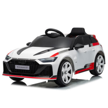 Masinuta electrica pentru copii AUDI RS 6 Avant QLS-8620 alb COCO TOYS